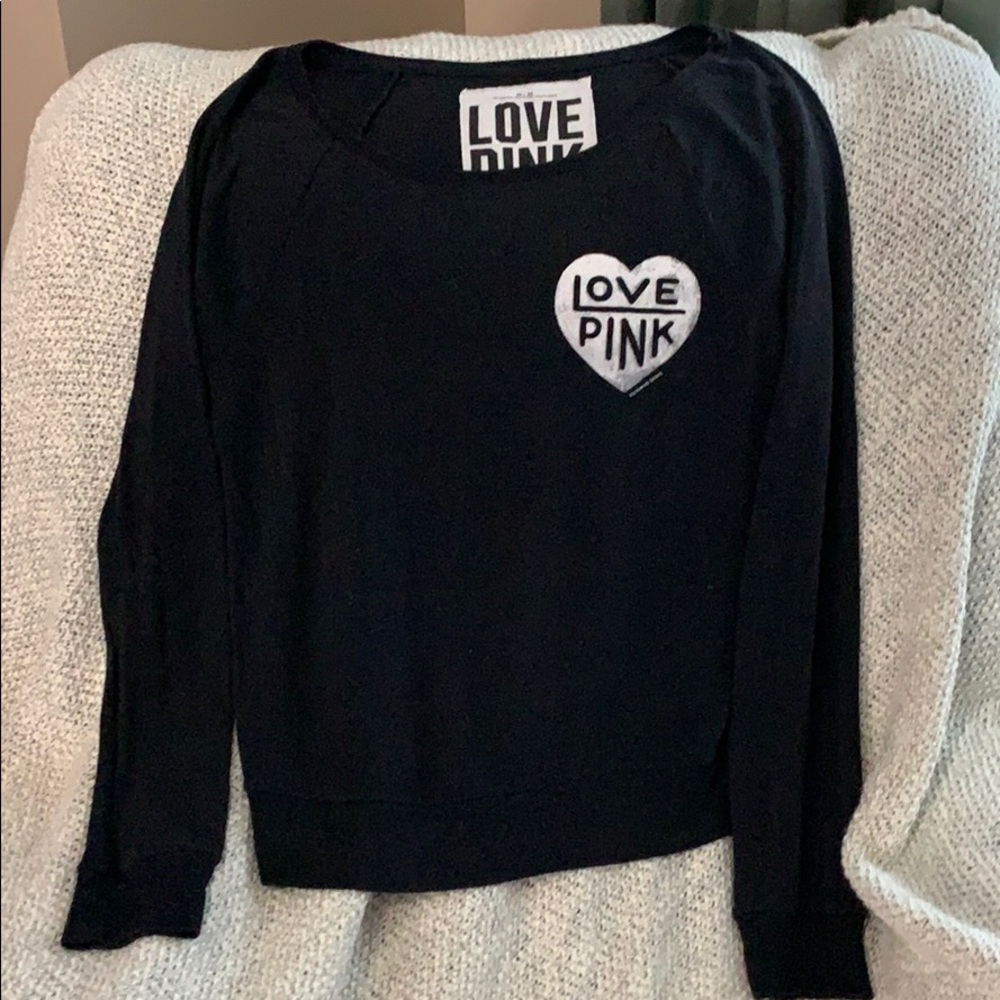 PINK VICTORIA SECRET long sleeve size M